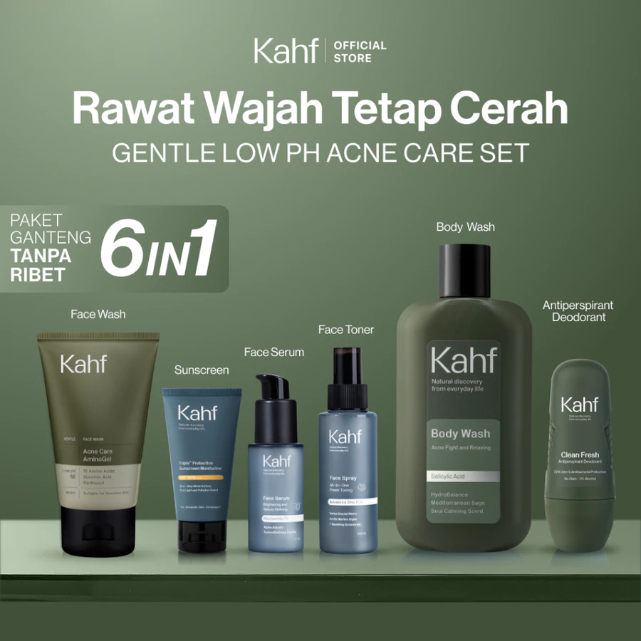 KAHF Bundle Skincare Pria 6in1 - Image 4