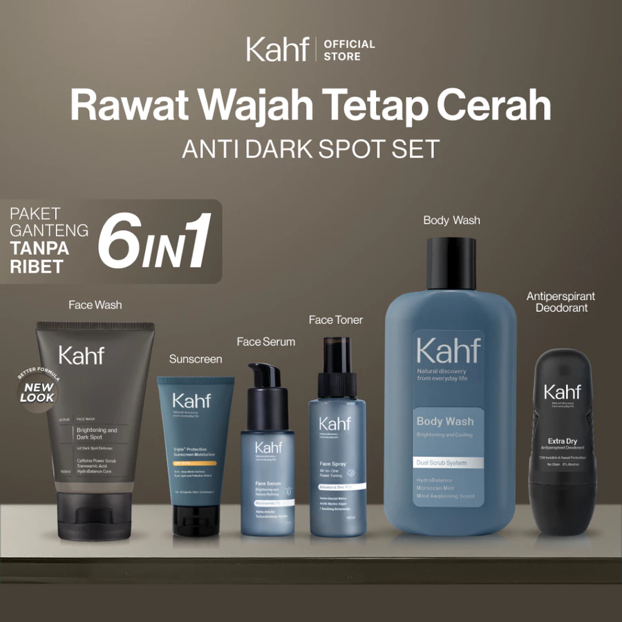 KAHF Bundle Skincare Pria 6in1 - Image 8